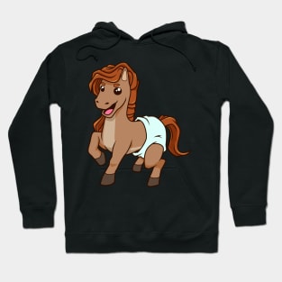 Kawaii Baby Horse Hoodie